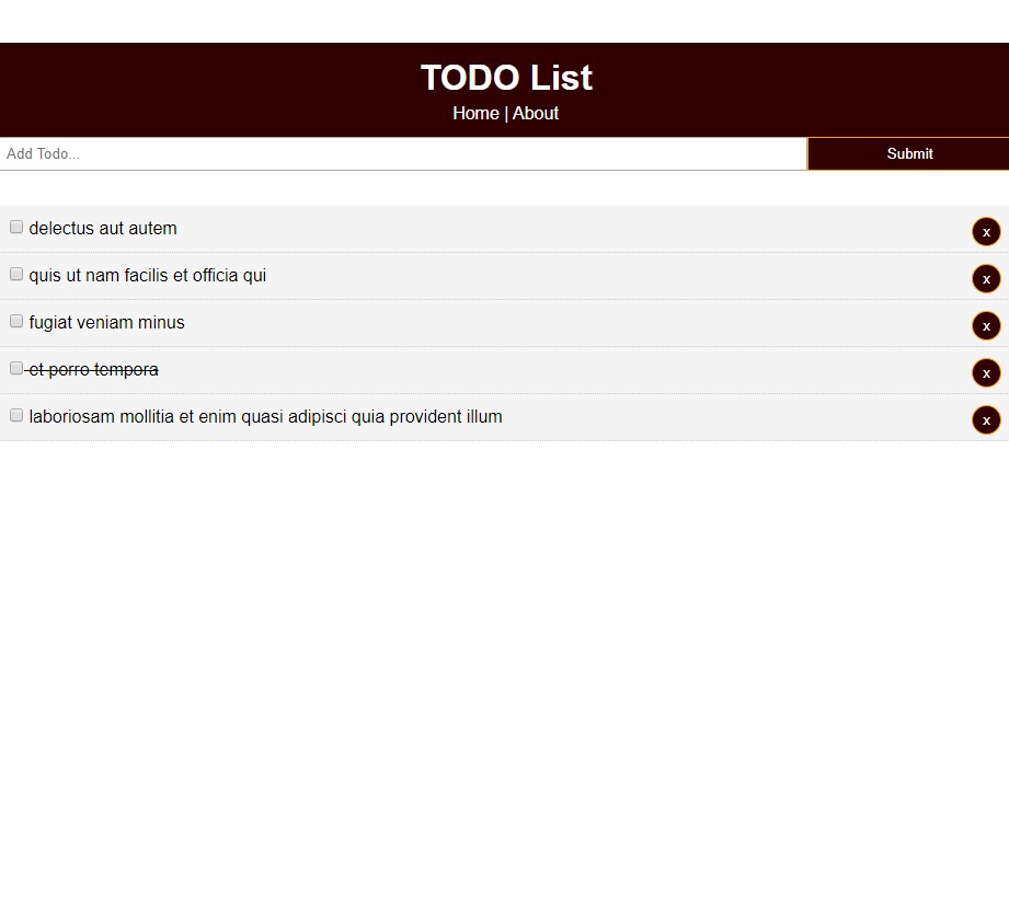Todo List Angular